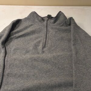 Gray Half-Zip Women’s Fleece 2X